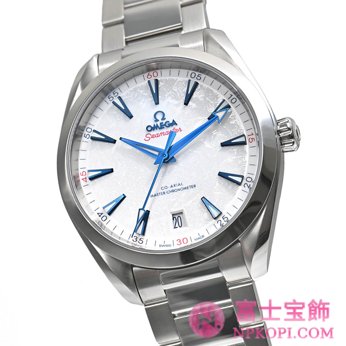 オメガ自動巻き時計シーマスター アクアテラ 150M 41mm 北京2022 522.10.41.21.04.001