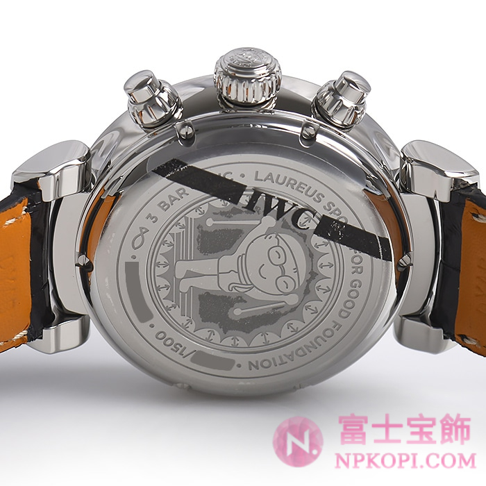 IWC自動巻き時計ダ・ヴィンチ クロノグラフ ローレウス フォー グッド 限定1500本 IW393402