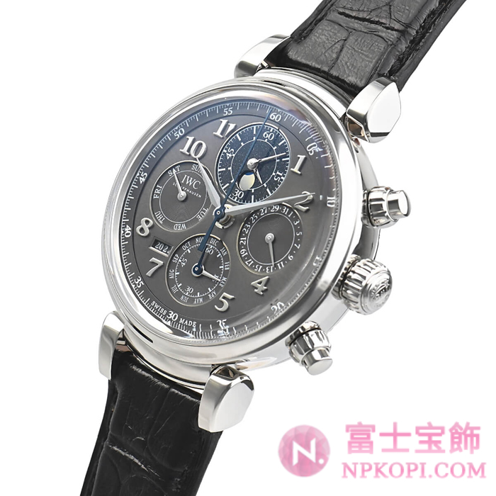 IWC自動巻き時計ダ・ヴィンチ パーペチュアルカレンダー クロノグラフ IW392103