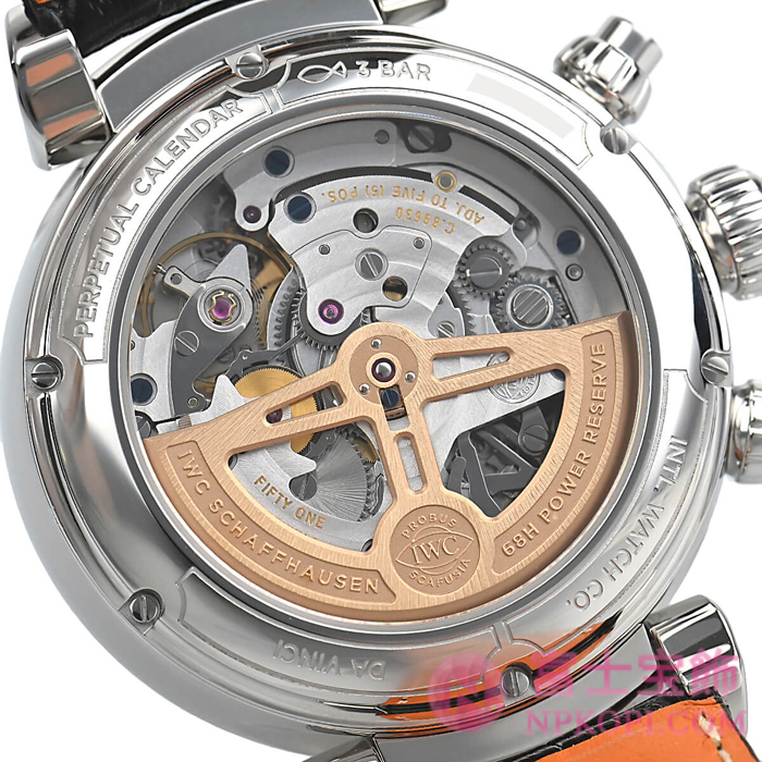 IWC自動巻き時計ダ・ヴィンチ パーペチュアルカレンダー クロノグラフ IW392103