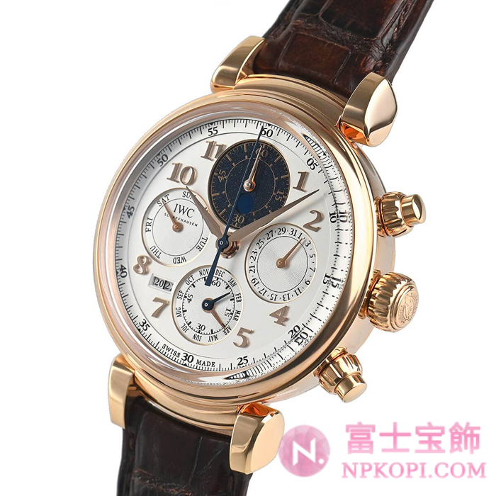 IWC自動巻き時計ダ・ヴィンチパーペチュアルカレンダークロノグラフ IW392101