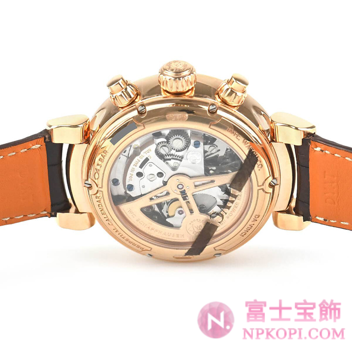 IWC自動巻き時計ダ・ヴィンチパーペチュアルカレンダークロノグラフ IW392101