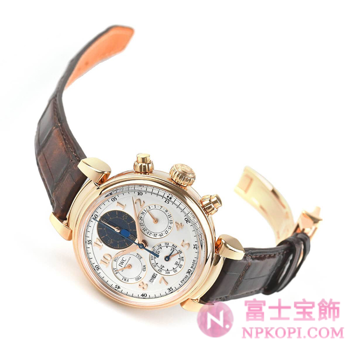 IWC自動巻き時計ダ・ヴィンチパーペチュアルカレンダークロノグラフ IW392101