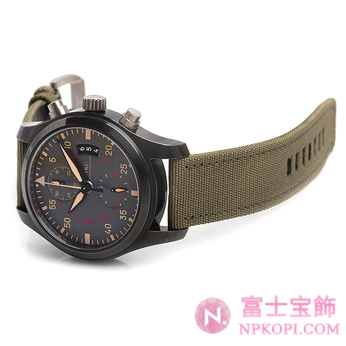 IWC自動巻き時計パイロット・ウォッチ・クロノグラフ・トップガン ミラマー IW388002