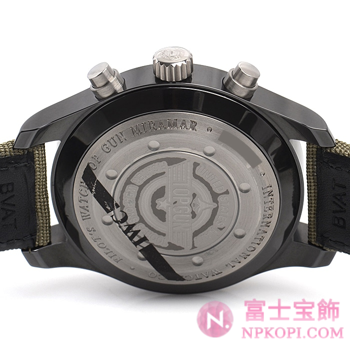 IWC自動巻き時計パイロット・ウォッチ・クロノグラフ・トップガン ミラマー IW388002