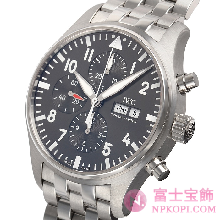 IWC自動巻き時計パイロット・ウォッチ・クロノグラフ・スピットファイア IW377719