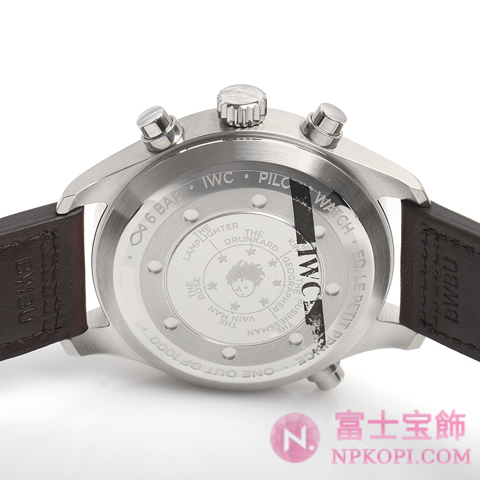 IWC自動巻き時計パイロット・ウォッチ・ダブルクロノグラフ プティ・プランス 世界限定1000本 IW371807