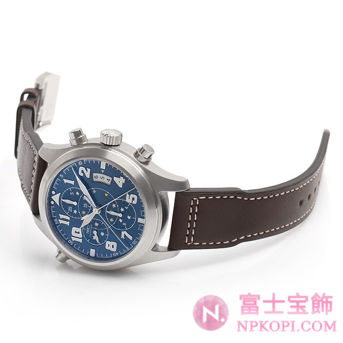 IWC自動巻き時計パイロット・ウォッチ・ダブルクロノグラフ プティ・プランス 世界限定1000本 IW371807