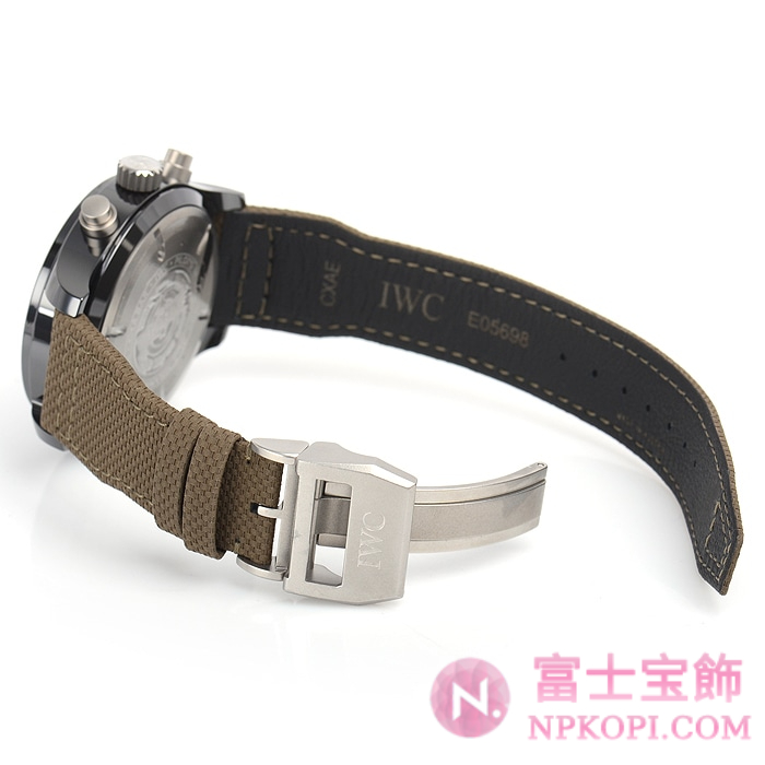 IWC自動巻き時計パイロット・ウォッチ・クロノグラフ・トップガン ミラマー IW389002