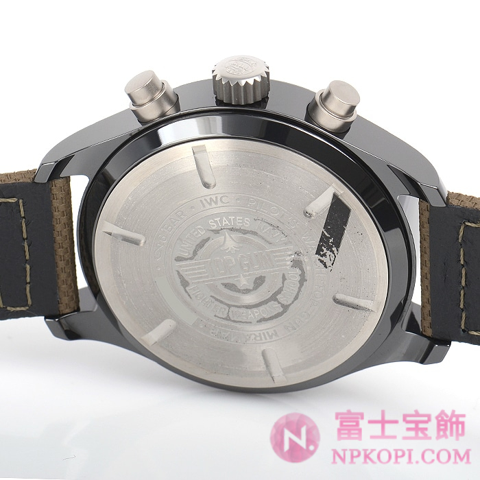 IWC自動巻き時計パイロット・ウォッチ・クロノグラフ・トップガン ミラマー IW389002