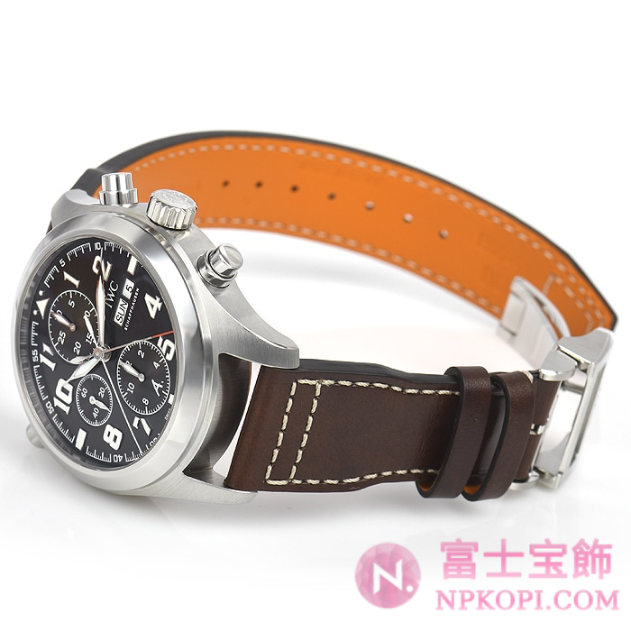IWC自動巻き時計パイロット・ウォッチ・ダブルクロノグラフ アントワーヌ・ド・サンテグジュペリ 世界限定1000本 IW371808