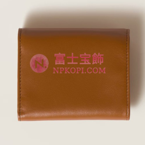 ミュウミュウスーパーコピーレザー 財布5MH043_2CVX_F0046