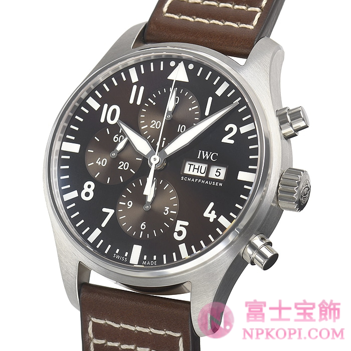 IWC自動巻き時計パイロット・ウォッチ・クロノグラフ アントワーヌ・ド・サンテグジュペリ IW377713