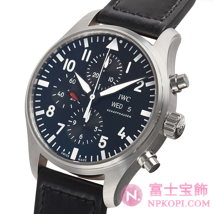 IWC自動巻き時計パイロット・ウォッチ・クロノグラフ IW377709