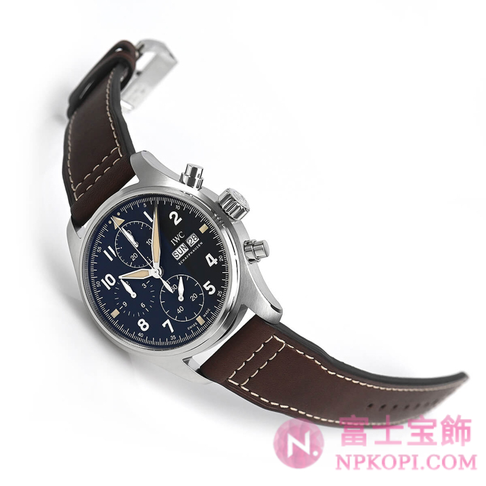 IWC自動巻き時計パイロット・ウォッチ・クロノグラフ・ スピットファイア IW387903