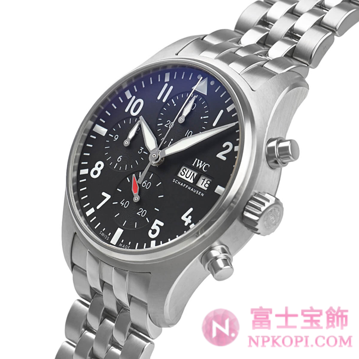 IWC自動巻き時計パイロット・ウォッチ・クロノグラフ 41 IW388113