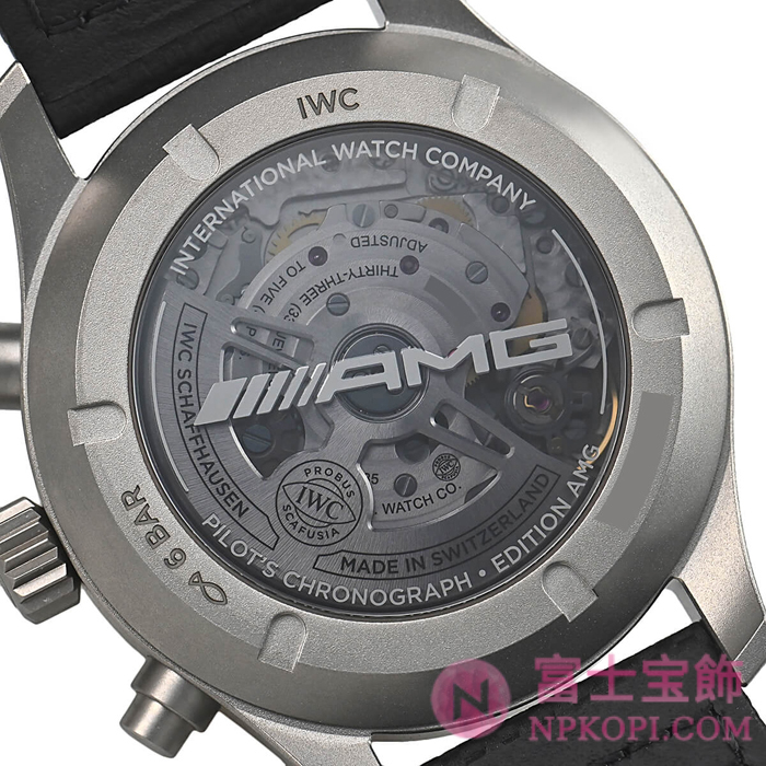 IWC自動巻き時計パイロット・ウォッチ・クロノグラフ AMG IW377903