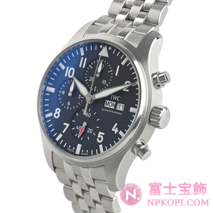 IWC自動巻き時計パイロット・ウォッチ・クロノグラフ IW378002