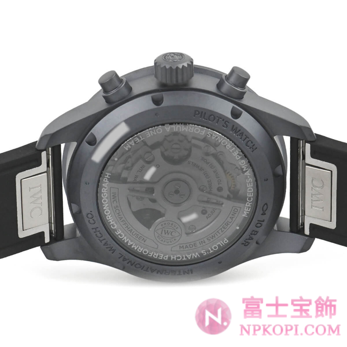 IWC自動巻き時計パイロット・ウォッチ・パフォーマンス・クロノグラフ メルセデス AMGペトロナス IW388306
