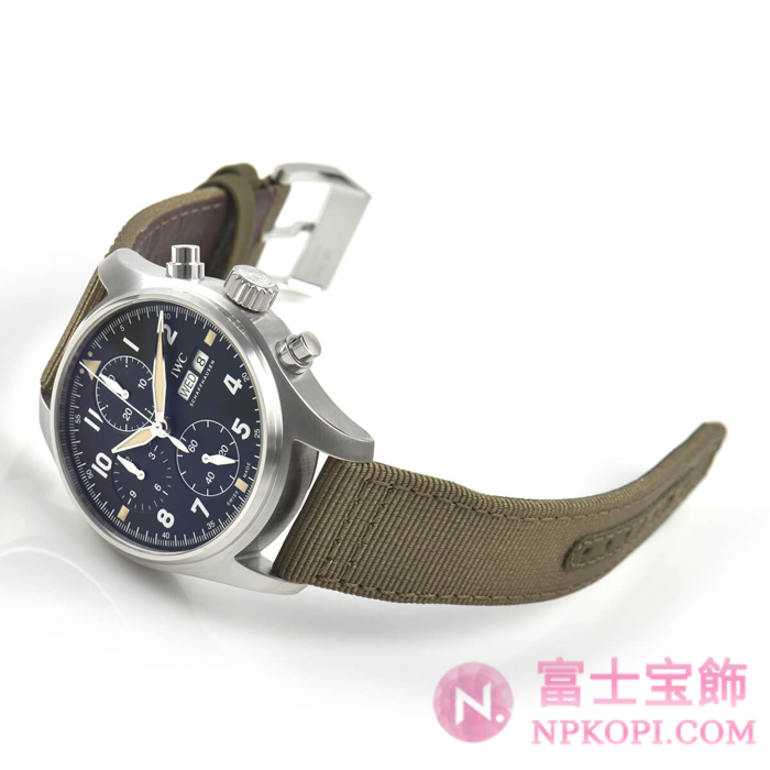 IWC自動巻き時計パイロット・ウォッチ・クロノグラフ・スピットファイア IW387901