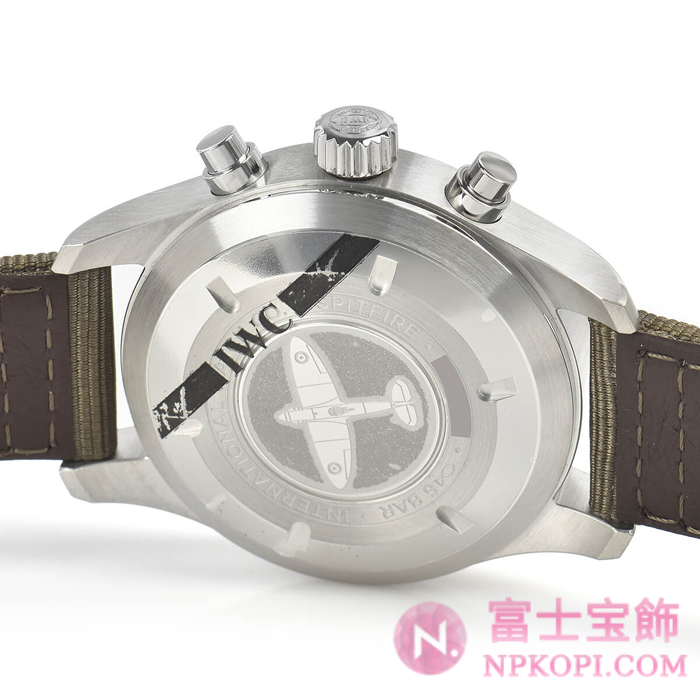 IWC自動巻き時計パイロット・ウォッチ・クロノグラフ・スピットファイア IW387901