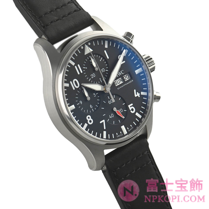 IWC自動巻き時計パイロット・ウォッチ・クロノグラフ IW378001