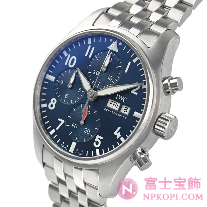 IWC自動巻き時計パイロット・ウォッチ・クロノグラフ 41 IW388102