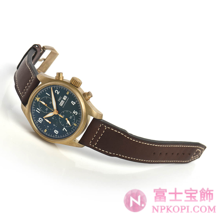 IWC自動巻き時計パイロット・ウォッチ・クロノグラフ・ スピットファイア IW387902