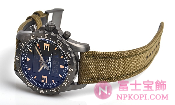 ブライトリングクォーツ時計クロノスペース ミリタリー M786B39MBA