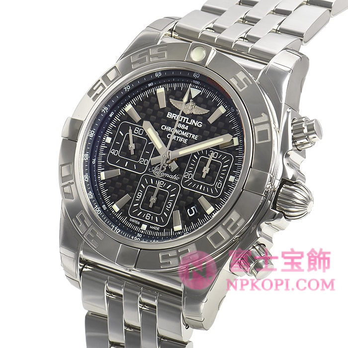 ブライトリング自動巻き時計クロノマット４４ AB011012/BF-375A