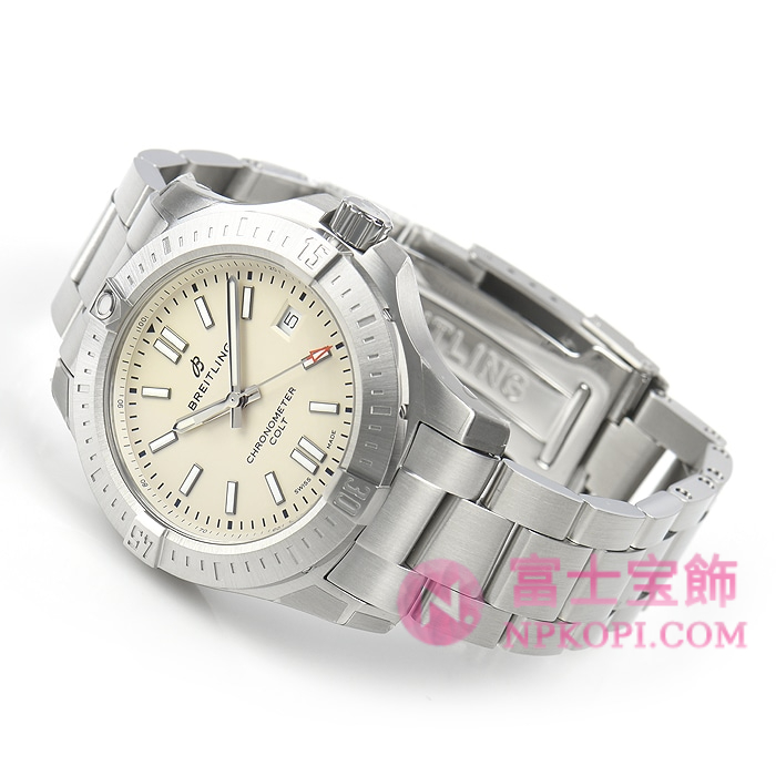 ブライトリング自動巻き時計クロノマットコルト オートマチック４１ A166G-1PCS