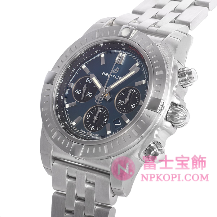 ブライトリング自動巻き時計クロノマット Ｂ０１ クロノグラフ ４４ｍｍ AB01C-1PA(AB0115101C1A1)
