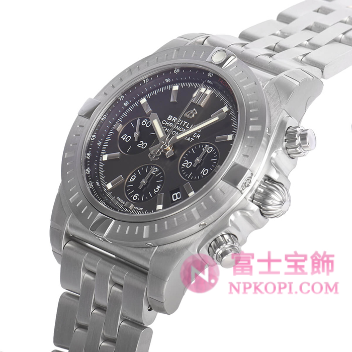 ブライトリング自動巻き時計クロノマット B01 クロノグラフ44mm AB01F-1PA(AB0115101F1A1)
