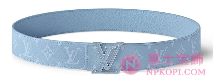 ルイヴィトンコピーベルト･LV イニシャル 40MM リバーシブルスカイブルーM8965U