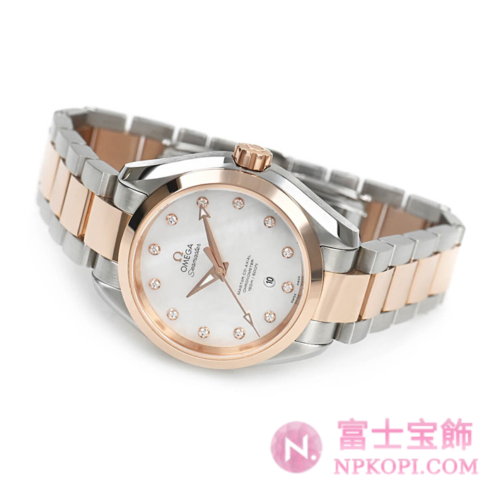 オメガ自動巻き時計シーマスター アクアテラ 150M 34mm 231.20.34.20.55.001