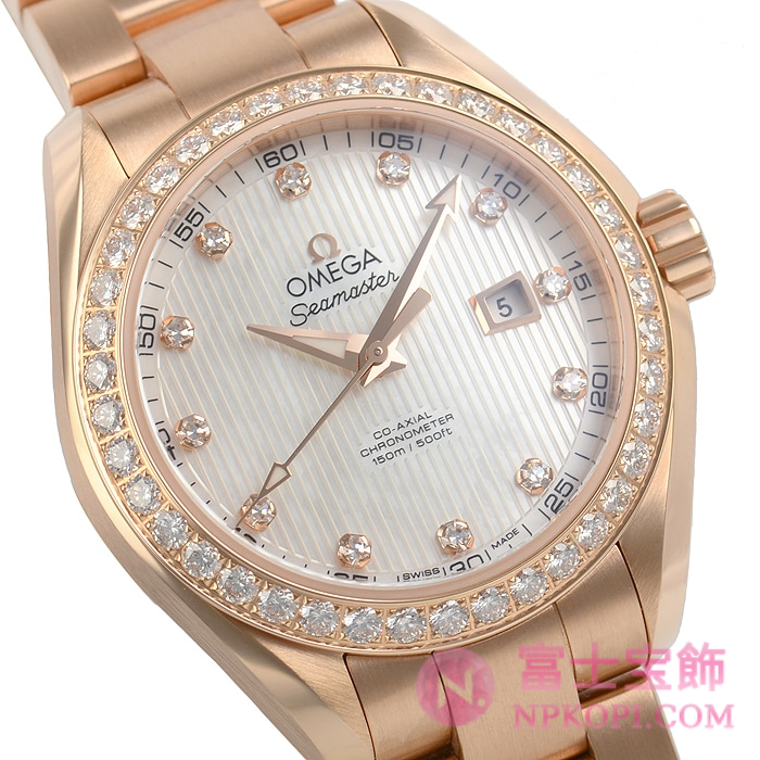 オメガ自動巻き時計シーマスター アクアテラ 150M 34mm 231.55.34.20.55.002