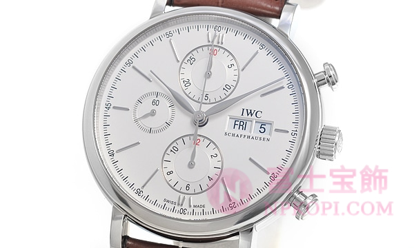 IWC自動巻き時計ポートフィノ・クロノグラフ IW391001