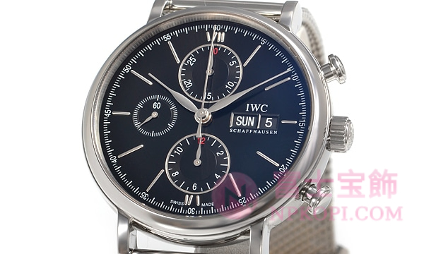 IWC自動巻き時計ポートフィノ・クロノグラフ IW391006