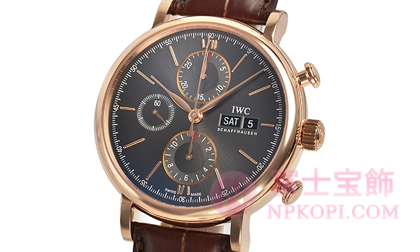 IWC自動巻き時計ポートフィノ・クロノグラフ IW391021