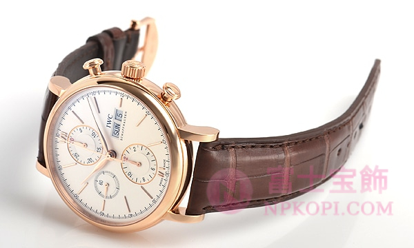 IWC自動巻き時計ポートフィノ・クロノグラフ IW391020