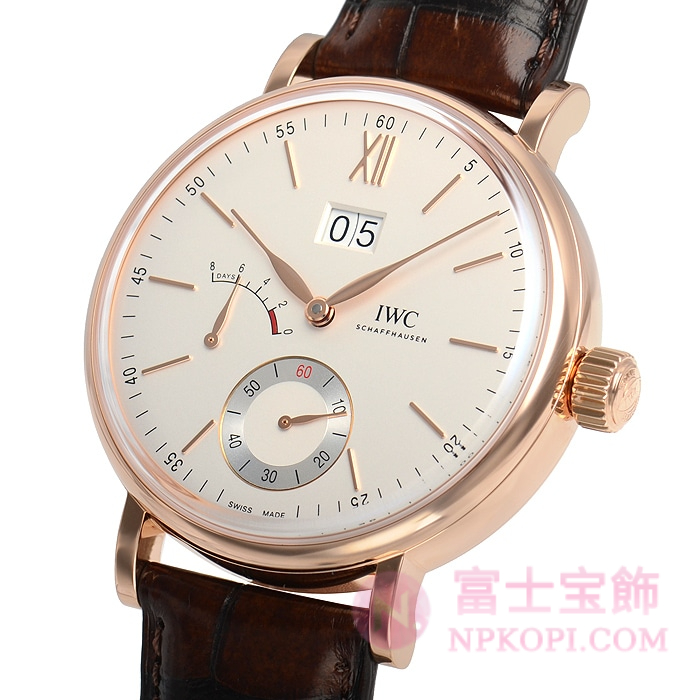 IWC手巻き時計ポートフィノ ハンドワインド 8デイズ IW516102