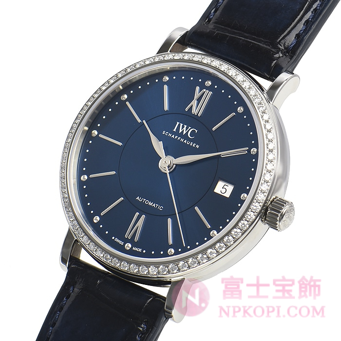 IWC自動巻き時計ポートフィノ ミッドサイズ オートマティック IW458111