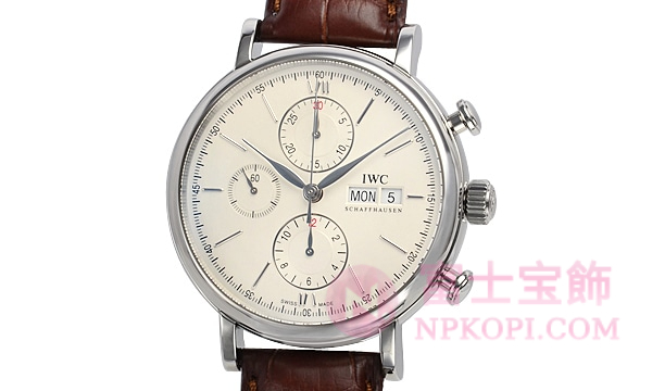 IWC自動巻き時計ポートフィノ・クロノグラフ IW391007