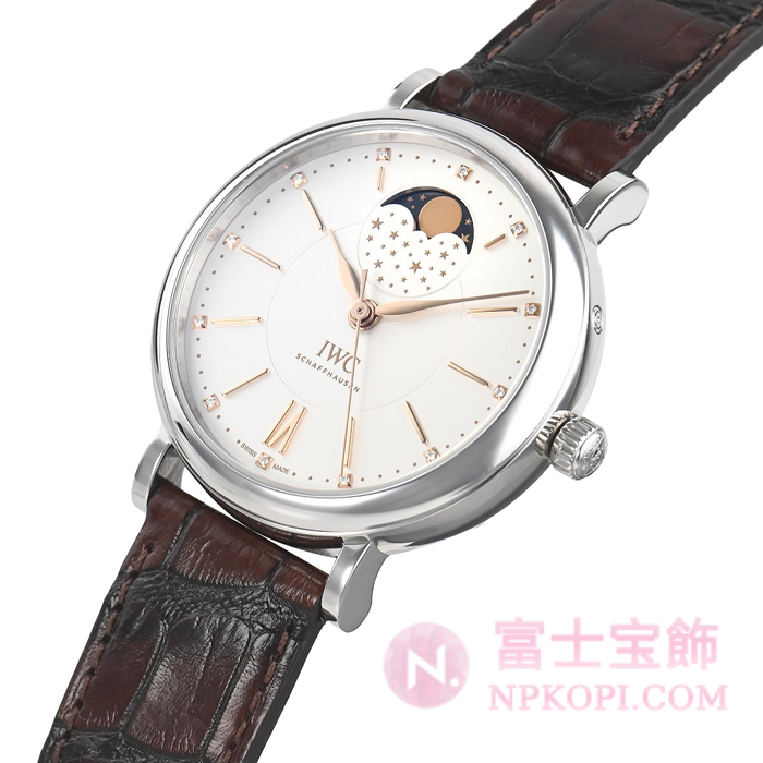 IWC自動巻き時計ポートフィノ オートマティック ムーンフェイズ37 IW459011