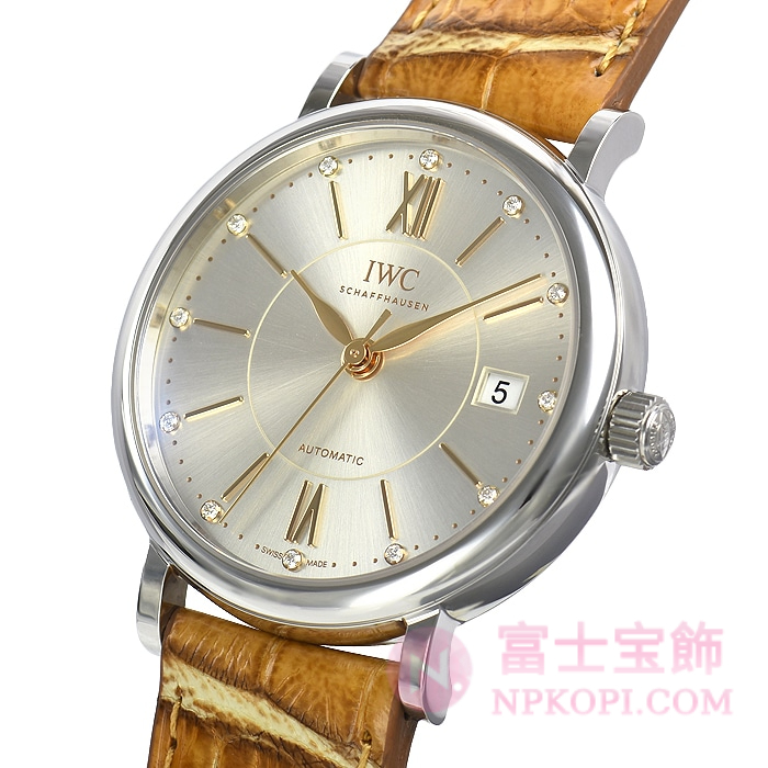 IWC自動巻き時計ポートフィノ ミッドサイズ オートマティック IW458101