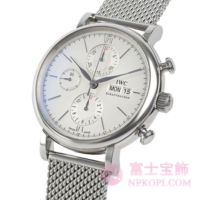 IWC自動巻き時計ポートフィノ・クロノグラフ IW391028