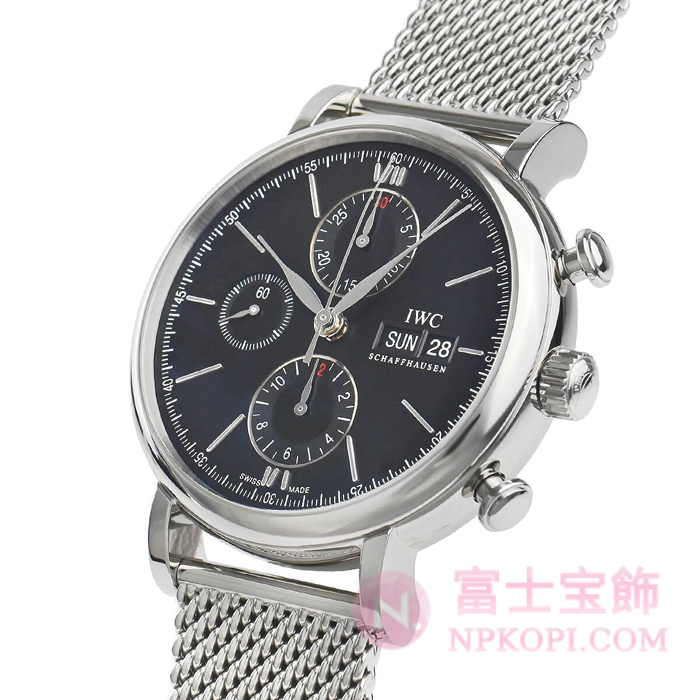 IWC自動巻き時計ポートフィノ・クロノグラフ IW391030