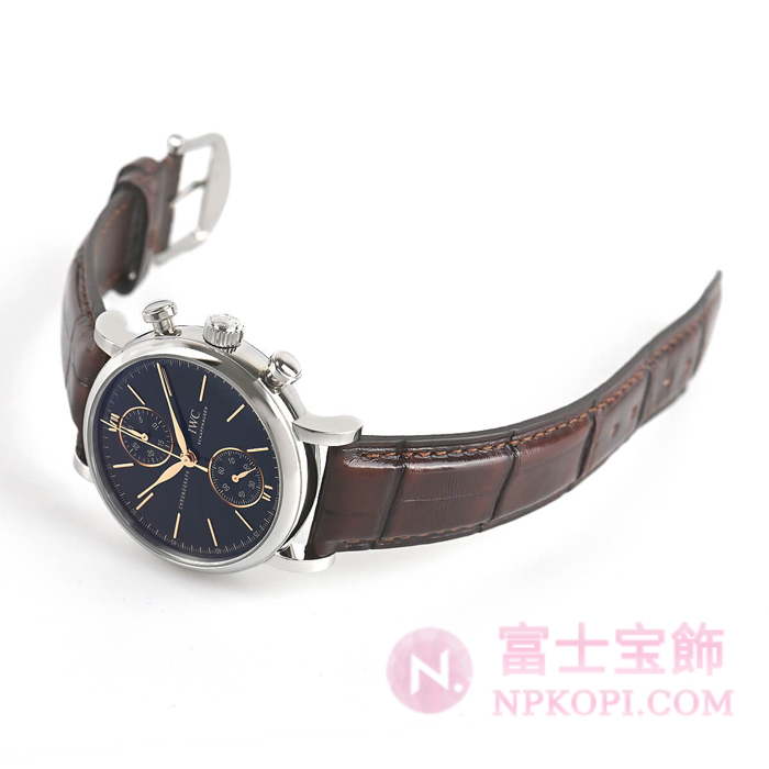 IWC自動巻き時計ポートフィノ・クロノグラフ 39 IW391404