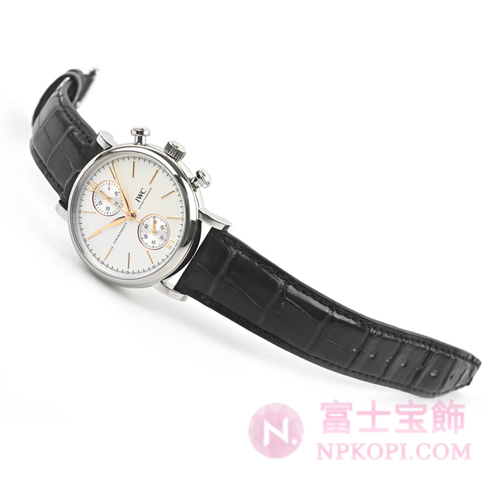 IWC自動巻き時計ポートフィノ・クロノグラフ 39 IW391406