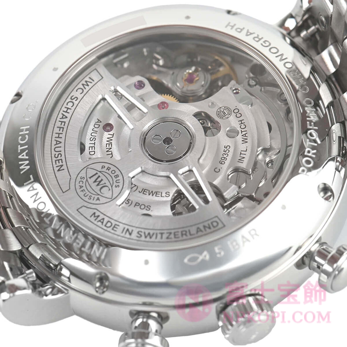 IWC自動巻き時計ポートフィノ・クロノグラフ 39 IW391503